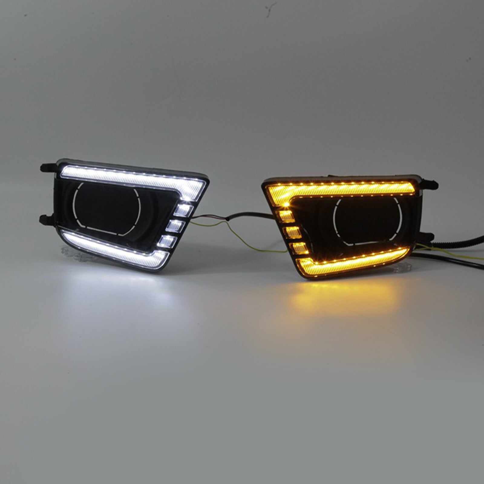 for TOYOTA Tacoma 2012-2015 LED DRL Front Bumper Fog Lamp Daytime Running Light