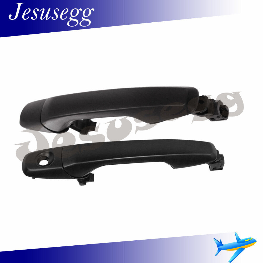 2Pcs Fit For Explorer Edge Exterior Outside Door Handle Black RightLeft