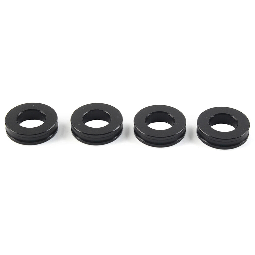 CNC Front Brake Caliper Spacer Kit Fit for Ducati Panigale V4/R/S 2018-21 Black 4pcs