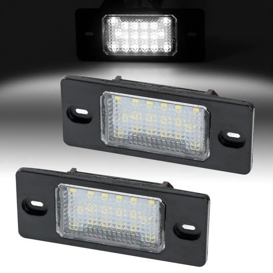 2x LED License Number Plate Light Bulb for VW for Passat for Golf for Tiguan 6000k Canbus AU