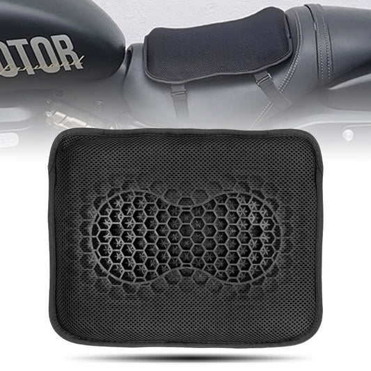 Comfort Motorcycle Honeycomb Gel for Seat Cushion Pillow Pad Cover Relief Universal