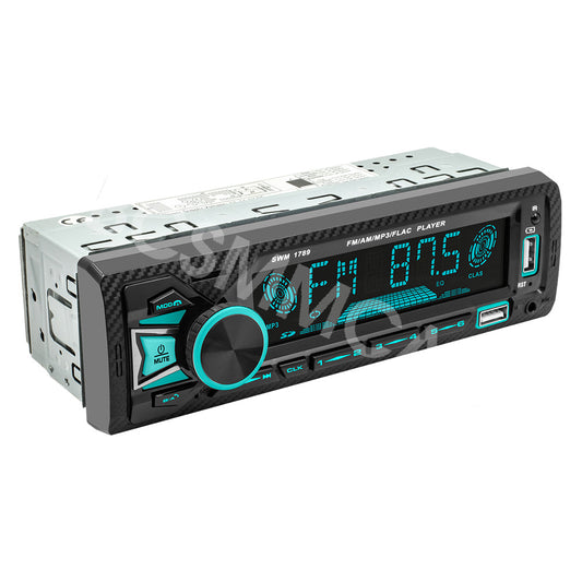 1 DIN Car Radio Bluetooth Stereo Head Unit Player MP3/USB/AUX-IN/FM/AM In-dash