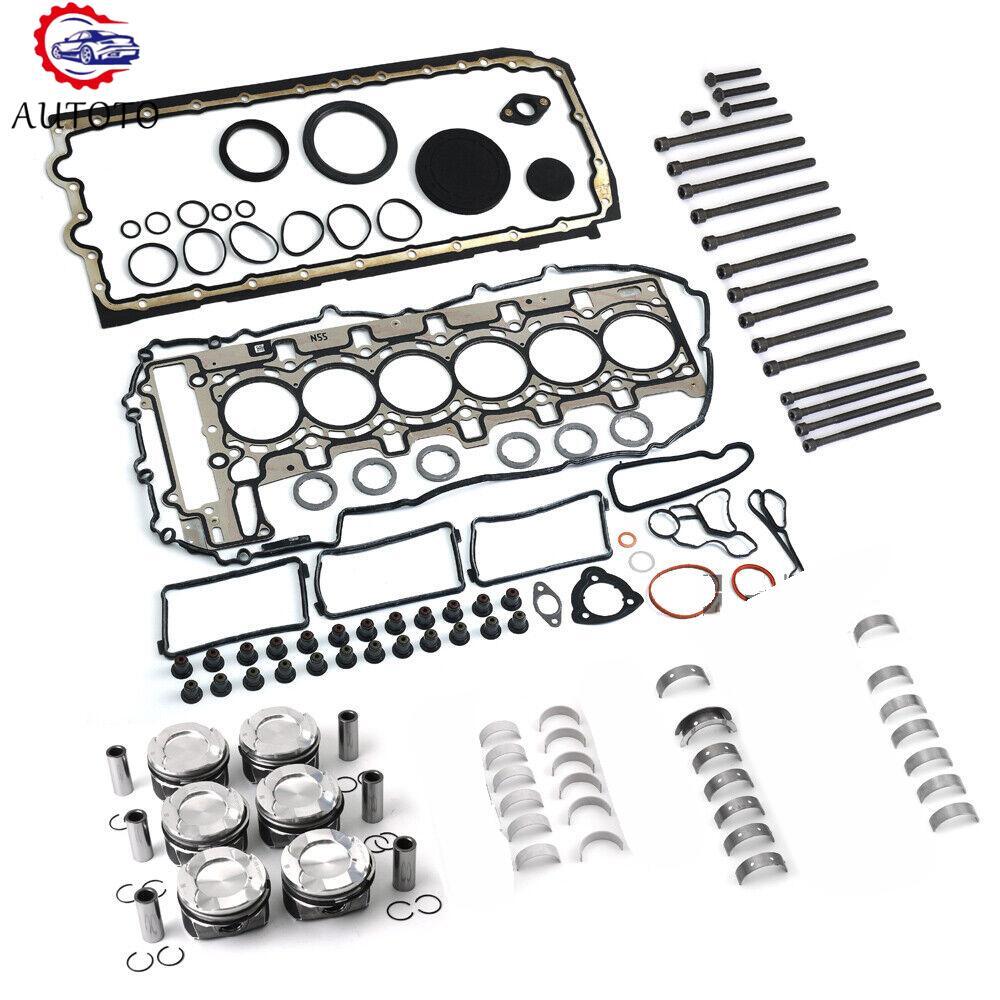 N55B30 Engine Overhaul Rebuild Kit Fits for BMW 535i X5 X6 F30 F32 F25 F10 F15