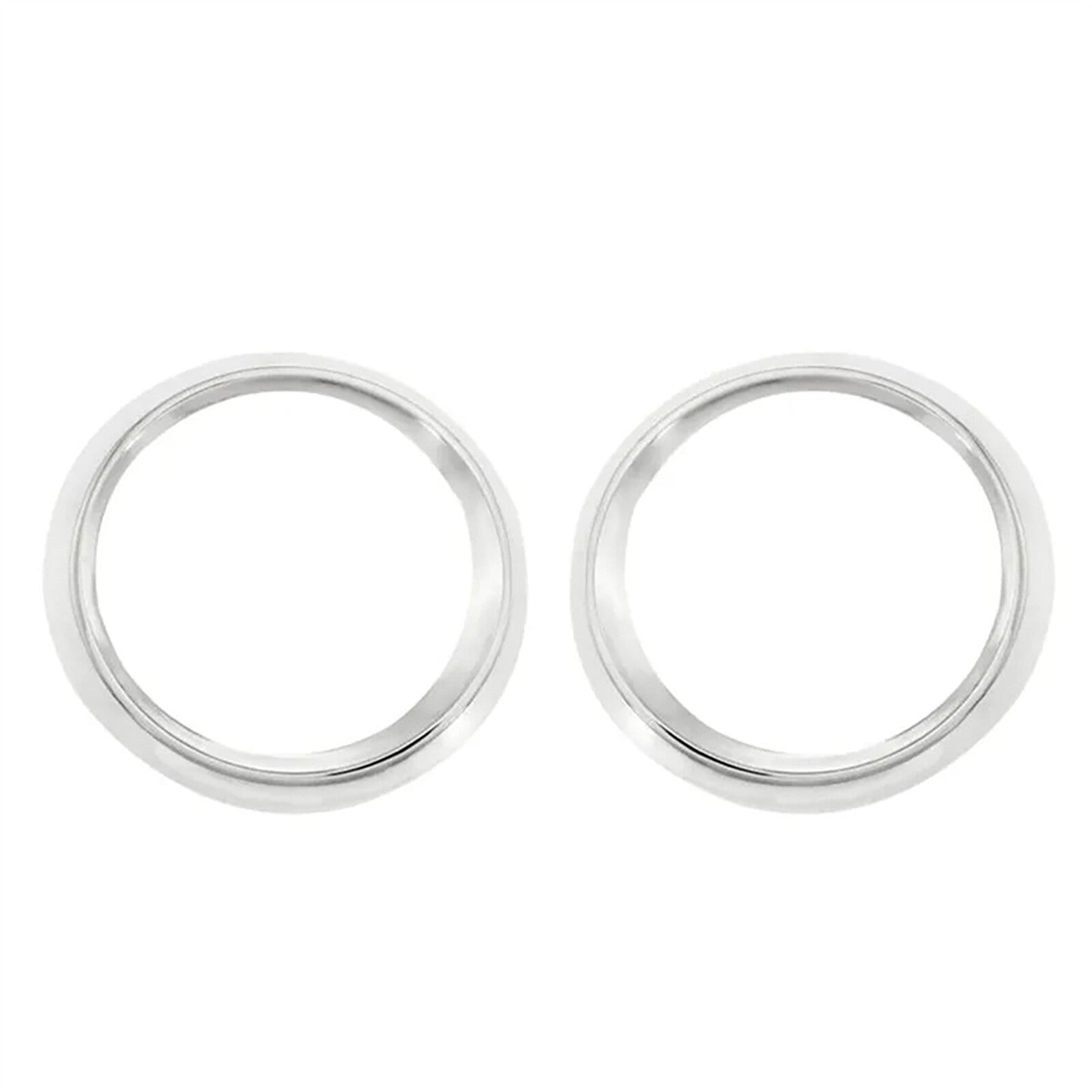 Pair for Toyota for Sienna SE 2011-2017 Fog Light Lamp Bezel Cover Chrome Trim Rings