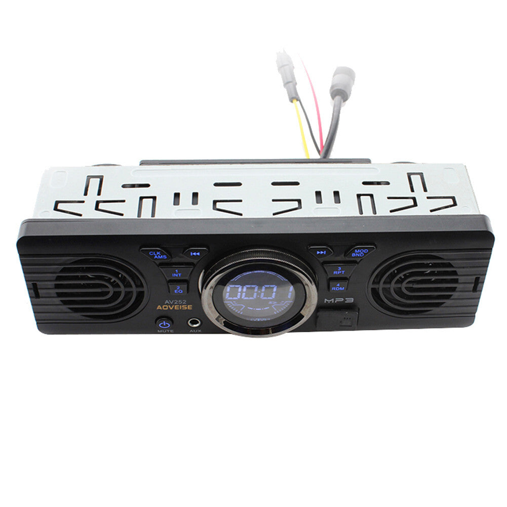 Car Stereo Radio Bluetooth MP3 Audio Player FM USB SD AUX Digital LCD Handsfree