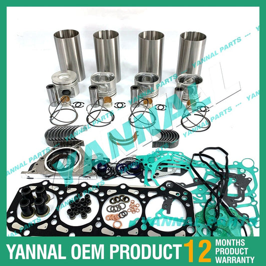 Overhaul and rebuild kit for Nissan ZD30 diesel engine with washers and bearings