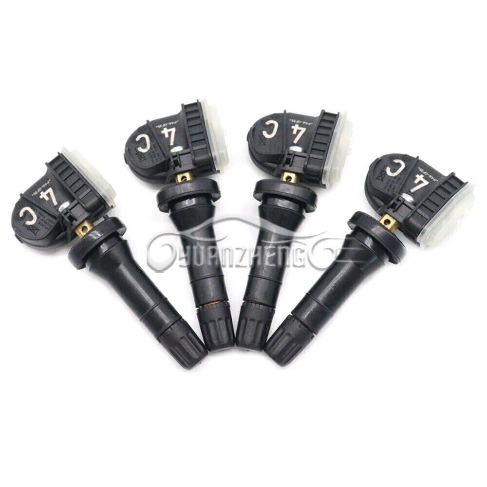 13516165 TPMS Kit 4-Piece Set for General Motors for Chevrolet Silverado for GMC Tire Pressure Sensors