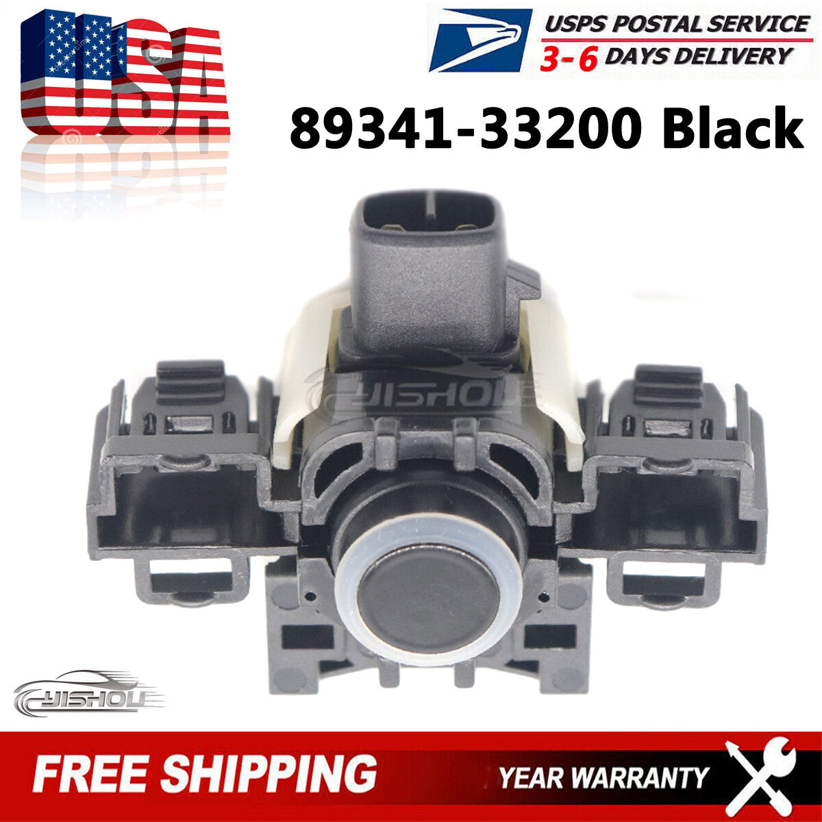 1P 89341-33200 PDC Bumper Parking Aid Sensor For 13-16 for Lexus ES350 ES300h CT200h