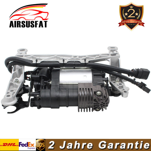 Air suspension compressor for Porsche for Cayenne 92A 958 with mount for VW Touareg 11-