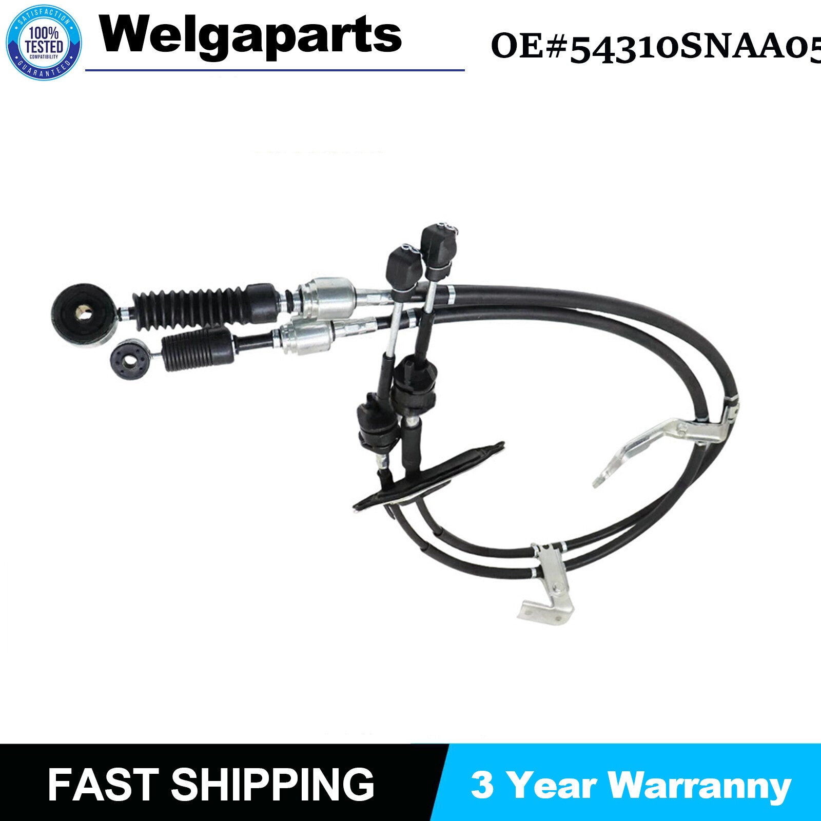For 06-11 for Honda for Civic 1.8 2.0L Shifter Battery Cable Shift Linkage 54310SNAA05