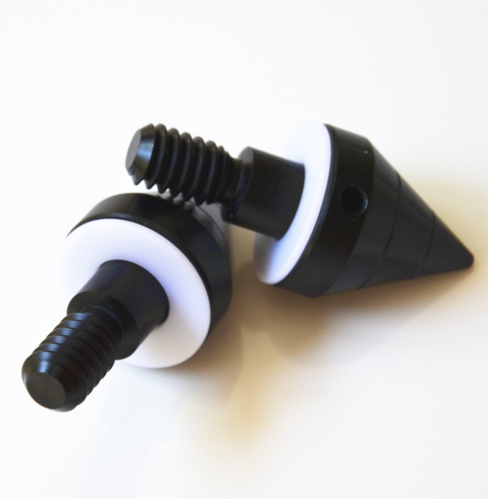 Black Bumper Spikes Guards Protectors Anti Collision Nail For Fortwo Car