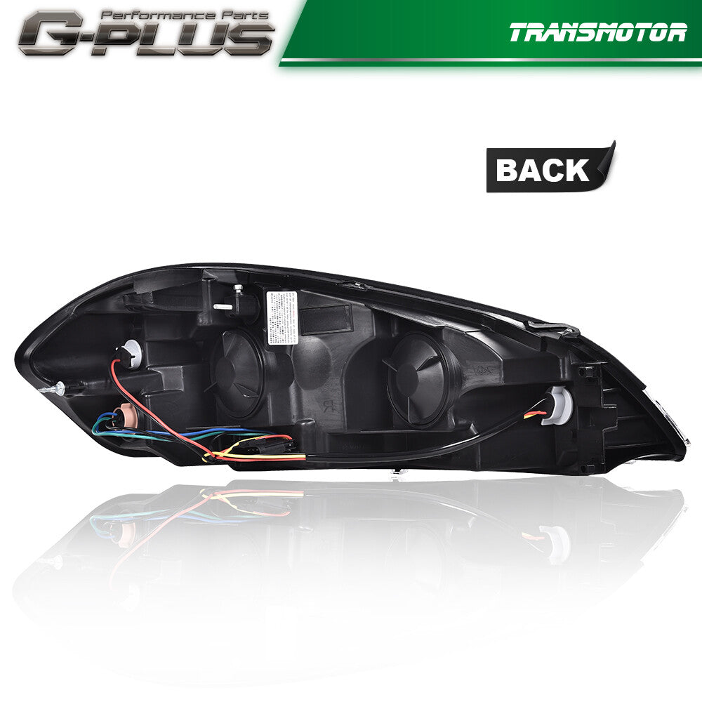 Suitable for 06-16 for Chevrolet Impala with chrome housing, amber headlights, driver's side mirrors, new.