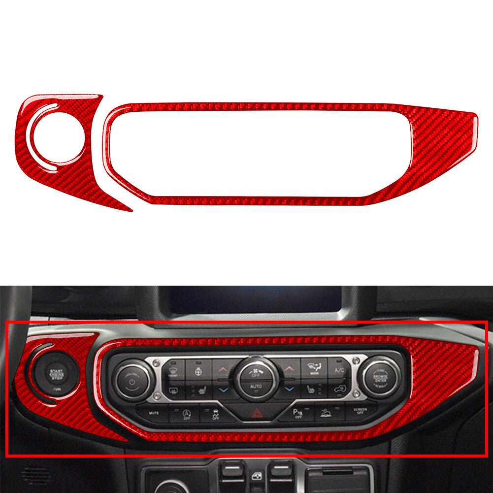 AC Climate Control Cover Trim fits for Jeep for Wrangler JL JLU 4XE Gladiator JT