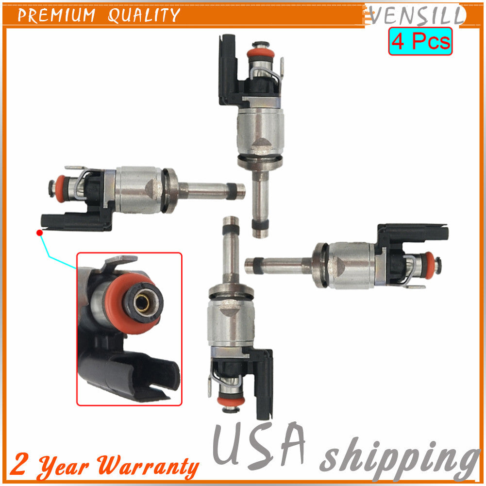 Set of4X Fuel Injectors 31303495 for Volvo S60 S80 V60 V70 XC60 XC70 2.0L 14-15