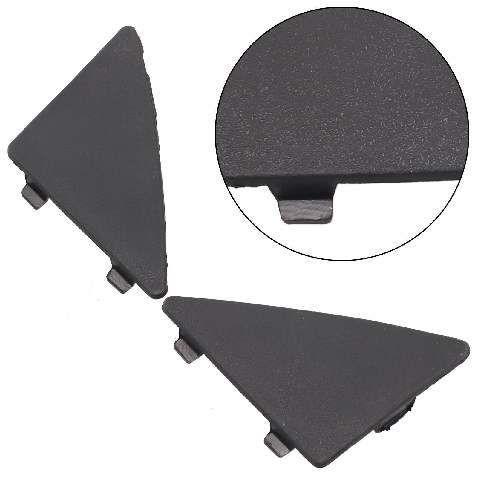 2x for Mazda 3 2014-2016 Front Bumper Lower Grille Triangle Tow Hook Cap Cover