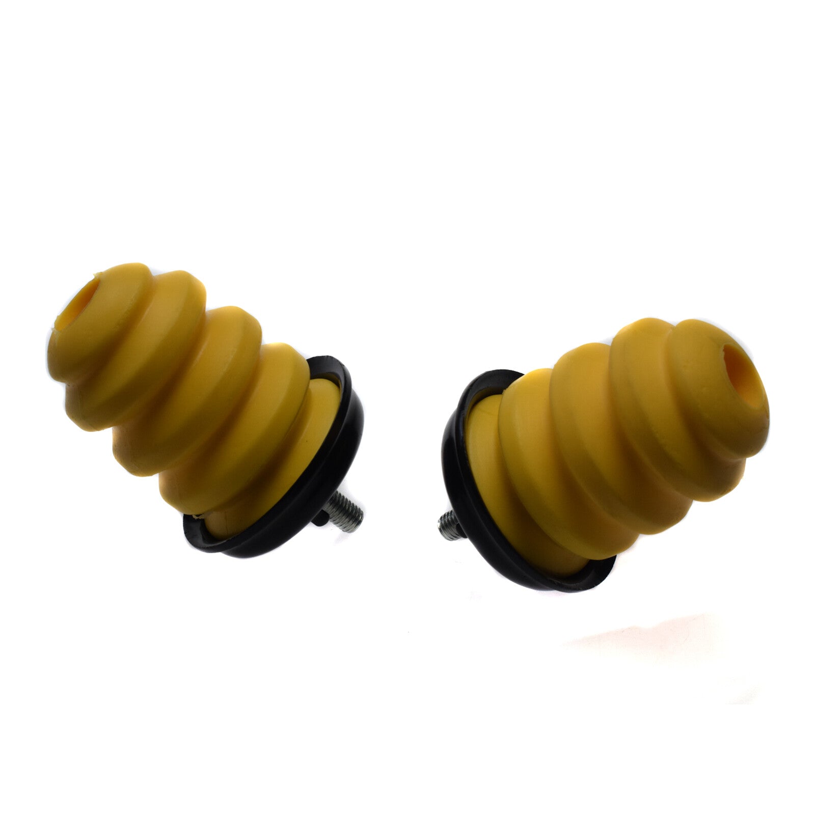 Pair Rubber Rear Frame Leaf Spring Bumper Bump Stop Fits Silverado for GMC for Chevrolet