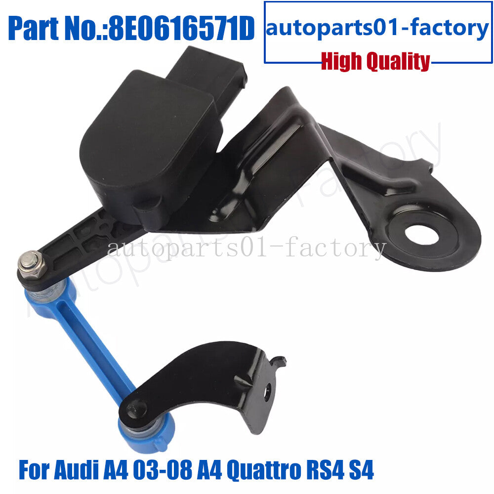 8E0616571D Rear Headlight Level Sensor for Audi A4 2003-2008 A4 Quattro RS4 S4