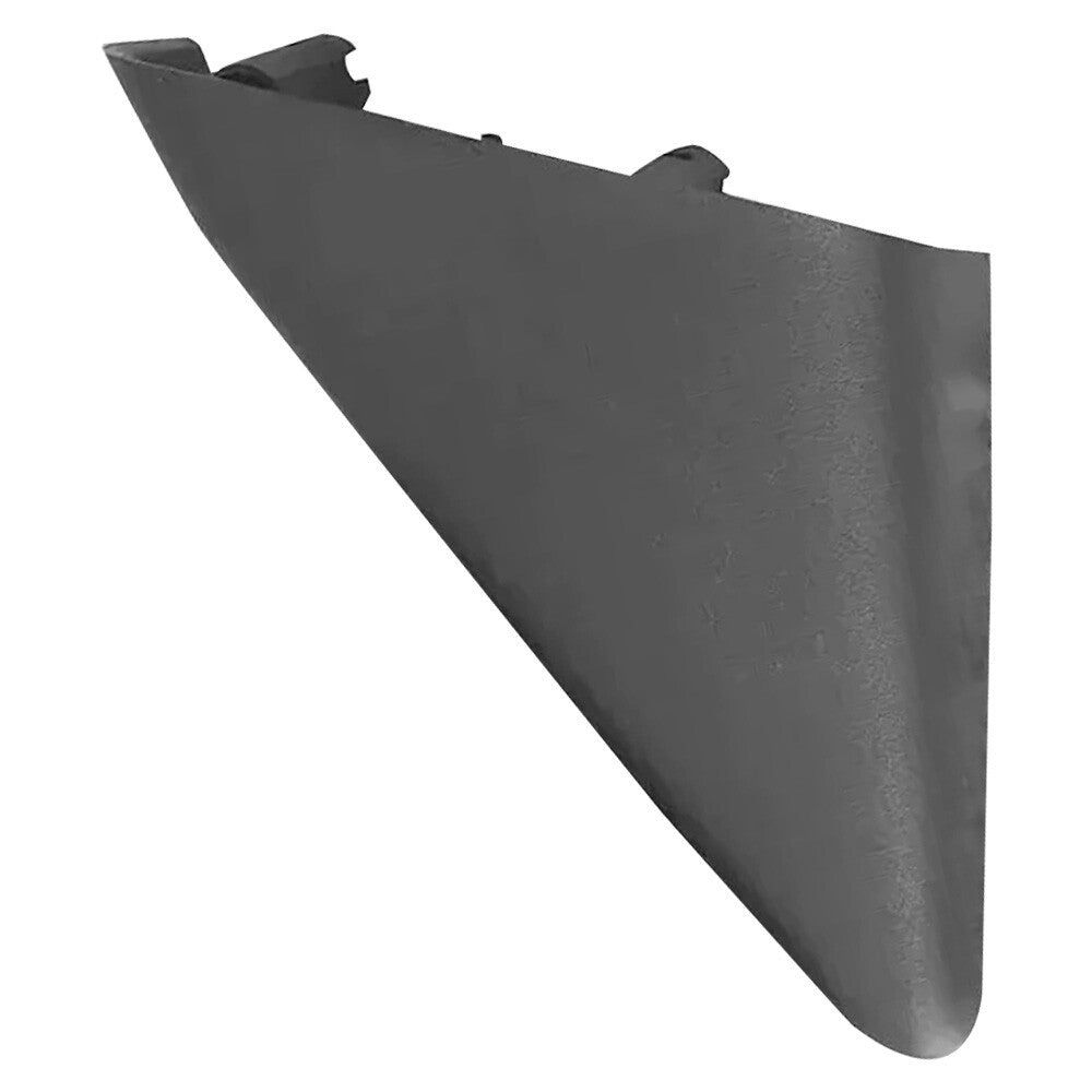 Left / Driver Side Door Triangle Cover Black Plastic for Genesis Coupe 2009-2012