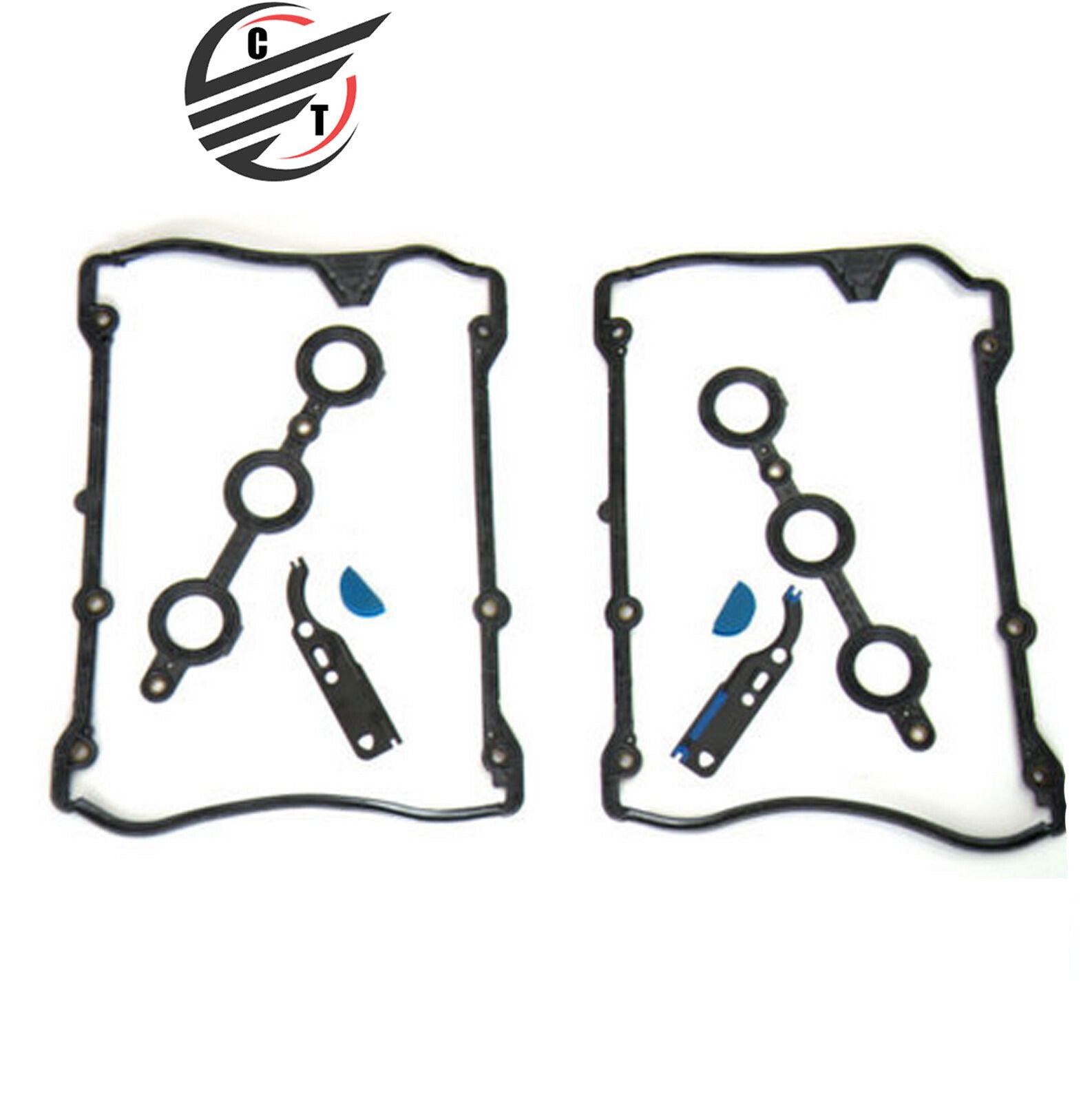 for VW for PASSAT for AUDI A6 S4 V6 078198025 A PAIR ENGINE GASKET KIT VALVE COVER New