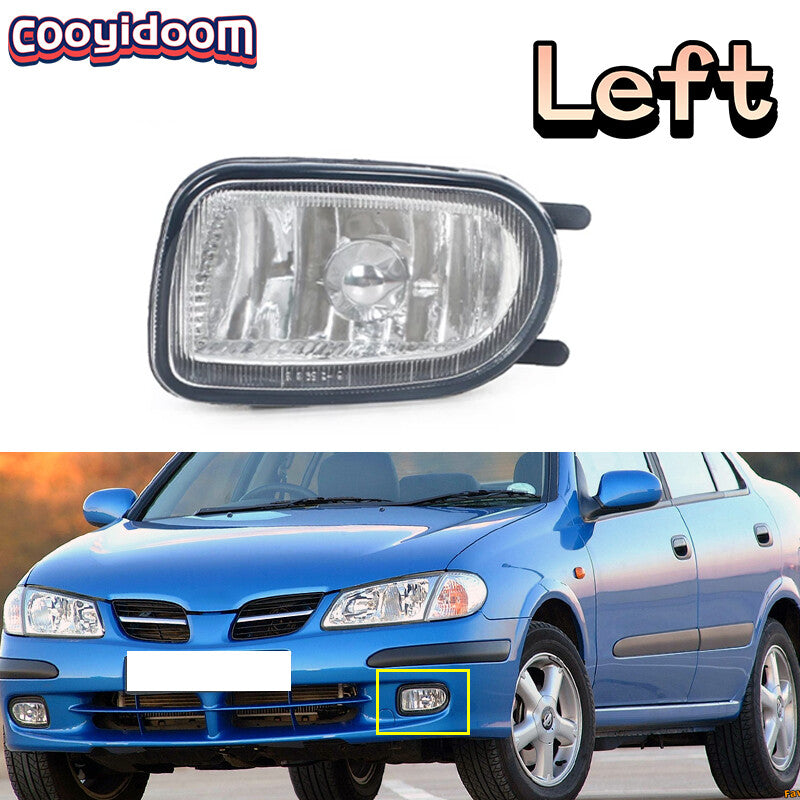 for Nissan Almera Sunny 2000-2004 Left Front Bumper Fog Light