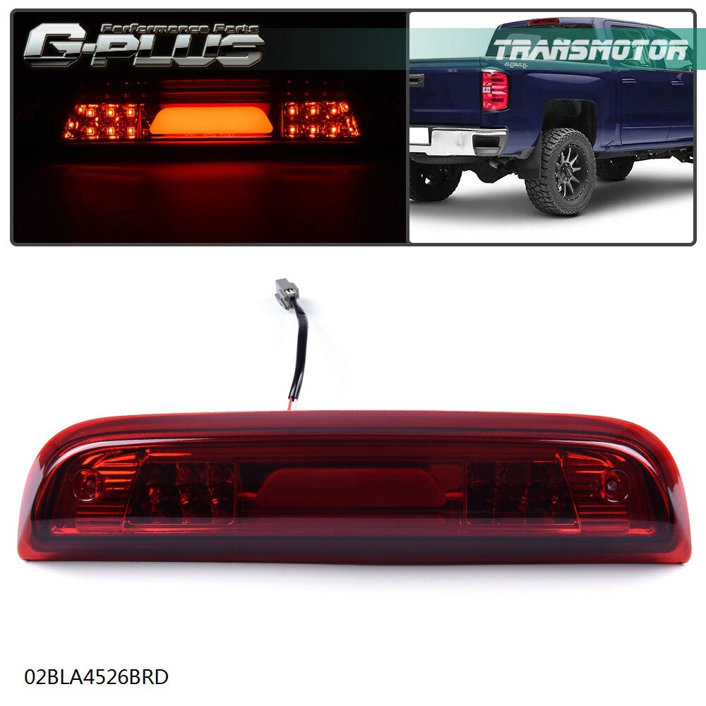 Suitable for 14-18 for Chevrolet Silverado for GMC for Sierra LED rear 3Rd third brake light