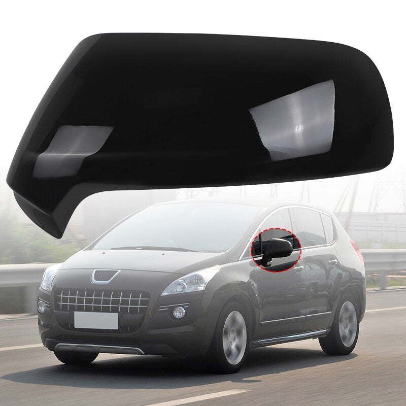 Driver Left Rearview Mirror Cover Cap for PEUGEOT 3008/5008 for CITROEN C3/4 PICASSO