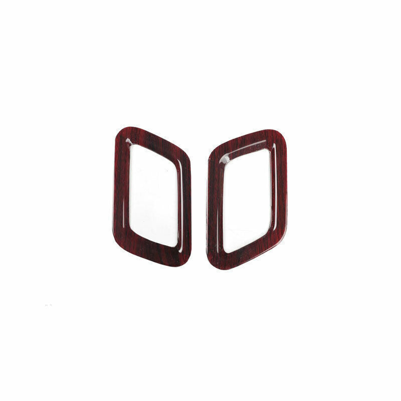 Instrument LR Air Outlet Vent Trim Fit for Nissan Altima 2019-22 Red Wood Grain