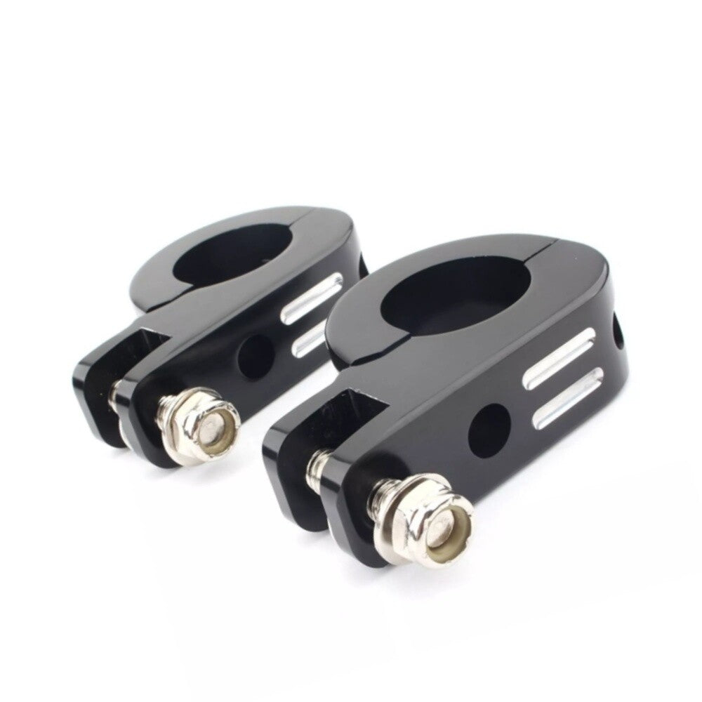Motorcycle 32mm Engine Guard Foot Pegs Mount Clamp for Harley for Honda Universal