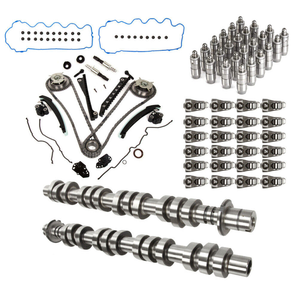 Camshafts Lifters Rocker Arms Timing Chain fits 5.4L Triton for Ford F150 for Lincoln 3V