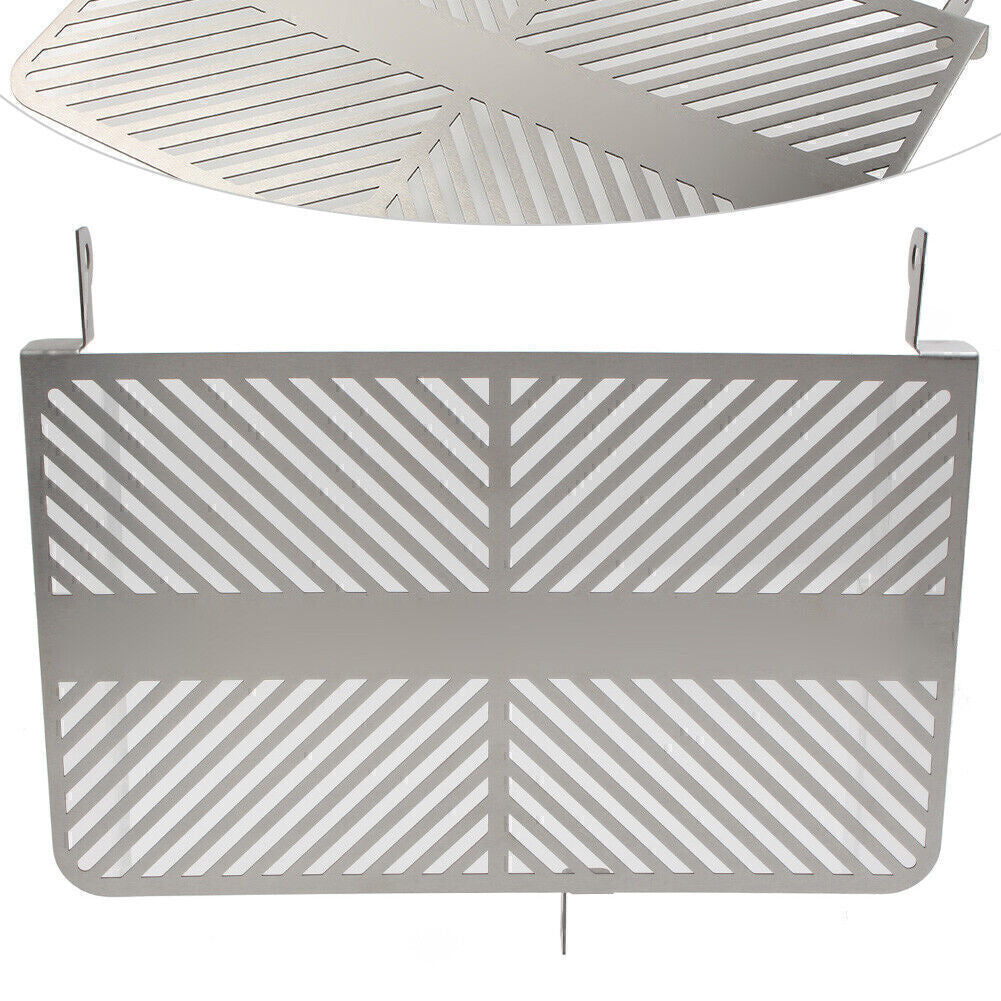 Silver Radiator Grille Guard Cover Protective Fit for SUZUKI GSX-S GSXS 750 15-2019