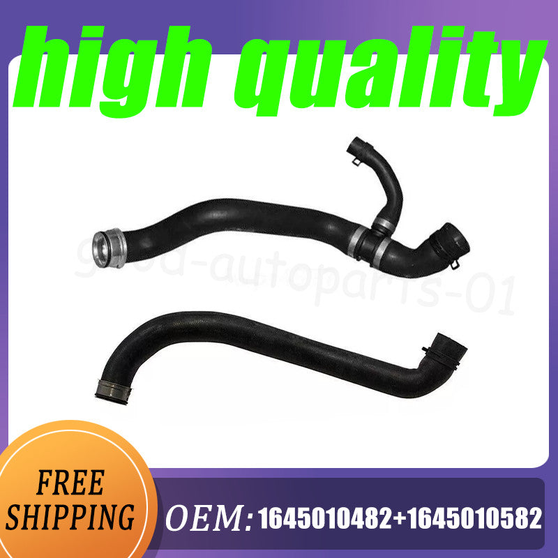 new 2-piece water tank connection hose for Mercedes-Benz 1645010582 + 1645010482