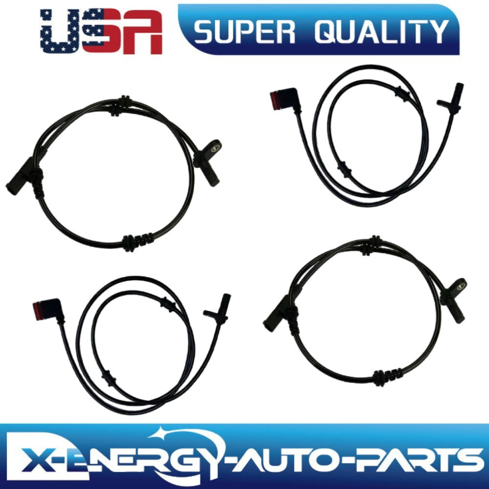 4 ABS wheel speed sensor Front Rear Right  Left Fit E350 E350 E550 06-09 4MATIC
