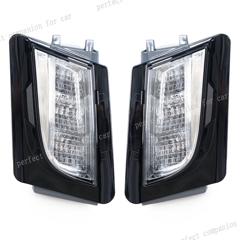 2x Front Fog Lights and Daytime Running Lights for Cadillac ATSL 2013-2019