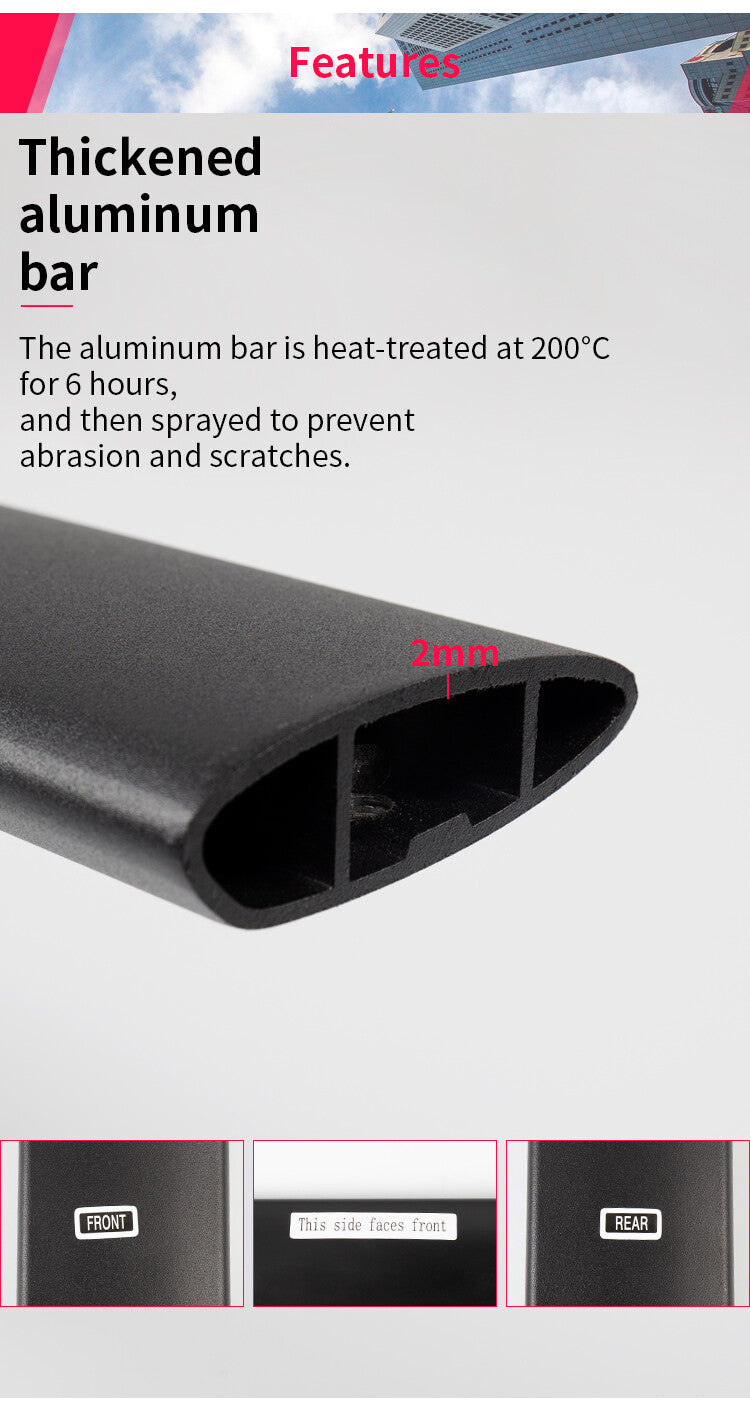 Aluminum for TOYOTA Venza Auto Roof Rack Rail Bar 2020-2021 Cross Bar