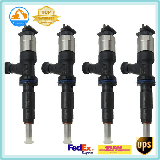 4PCS Fuel Injector 370-7280 for Caterpillar CAT C4.4 Engine 320F Excavator DHL
