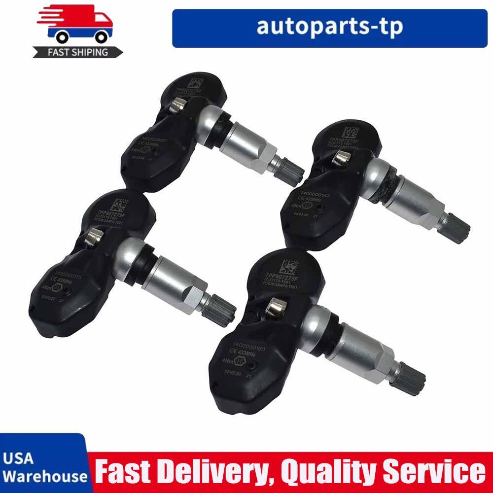 4PCS Tire Pressure Sensor 7PP907275F for Audi for A4 for A6 for A8 Q7 R8 for VW for Aston Martin