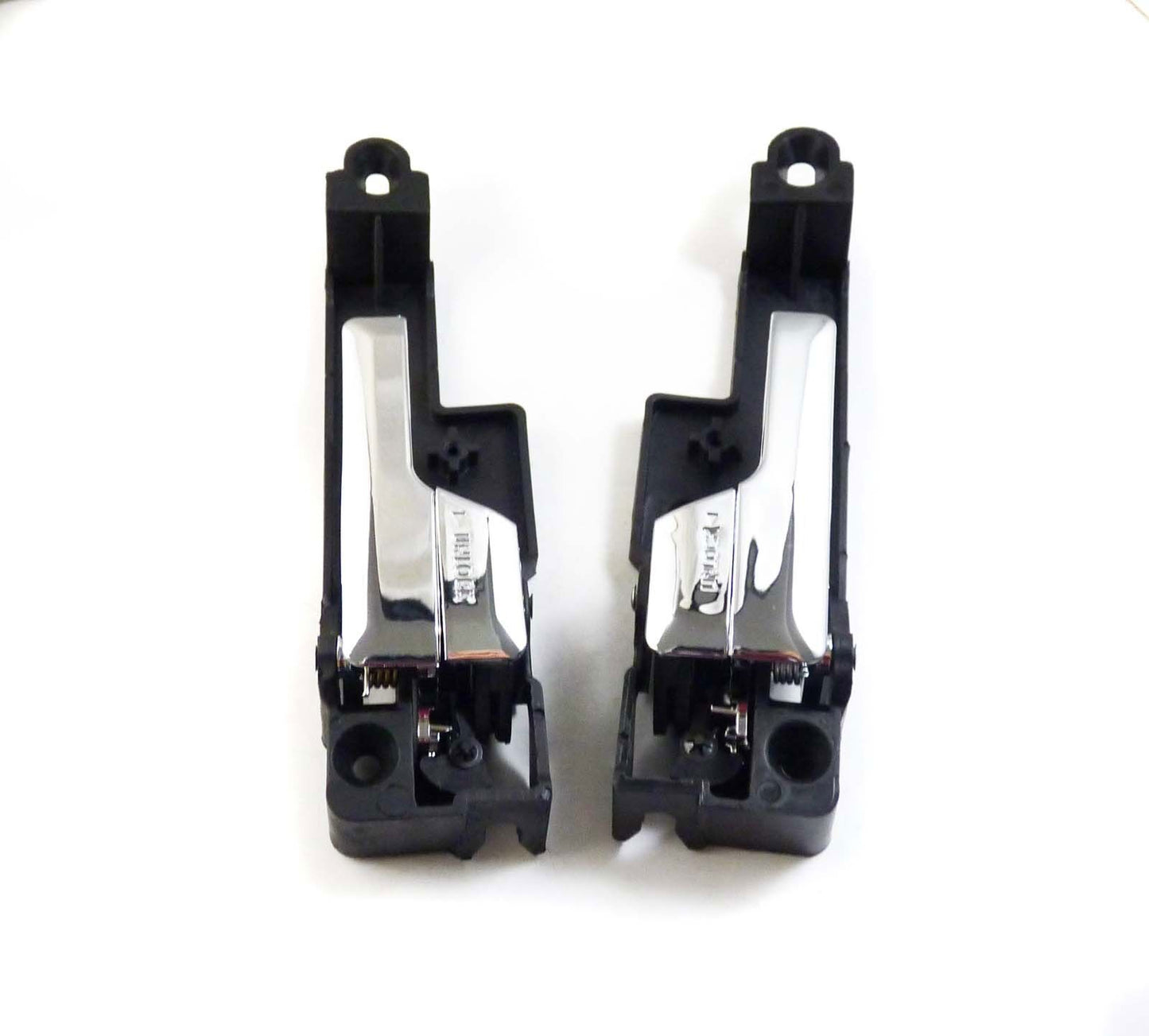 2X for Ford Fusion for Lincoln Front Left  Right Inside Interior Chrome Door Handle