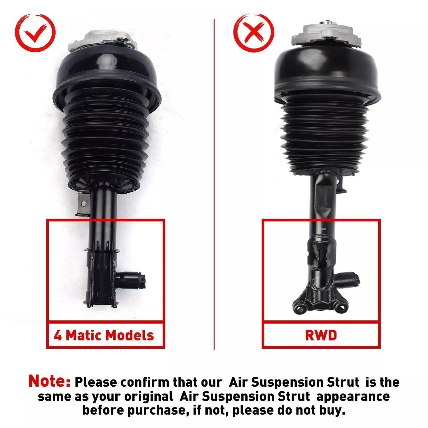 4 Fit for Dodge for Challenger Charger SRT R/T Front and Rear Shock Struts by Assys 2012-2023