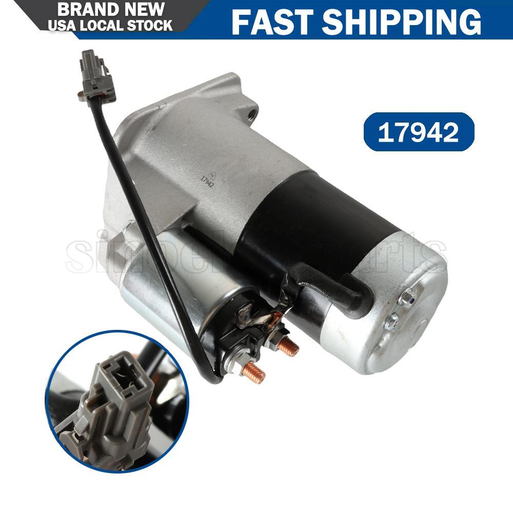 17942 Starter for 2005-19 for Nissan Frontier 2005-12 Pathfinder 2005-15 Xterra 4.0L