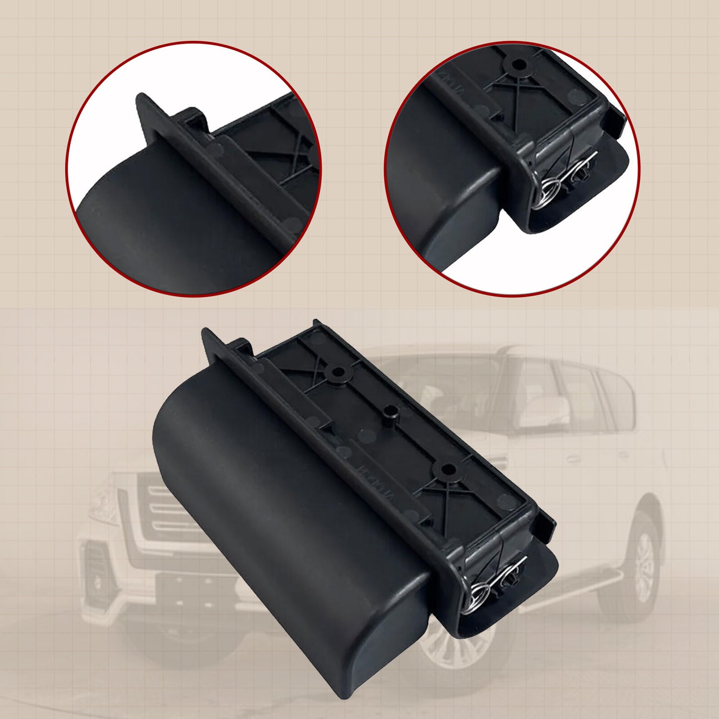 US for NISSAN for INFINITI QX56/80 ARMADA REAR for SEAT ARMREST CUP HOLDER 88741-1LK3D