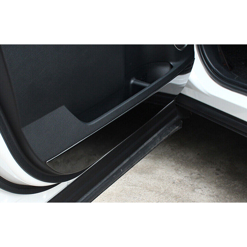 for Lexus NX200t 300h 2015-21 Black Steel Inner Door Anti-Kick Panel Guard Trim
