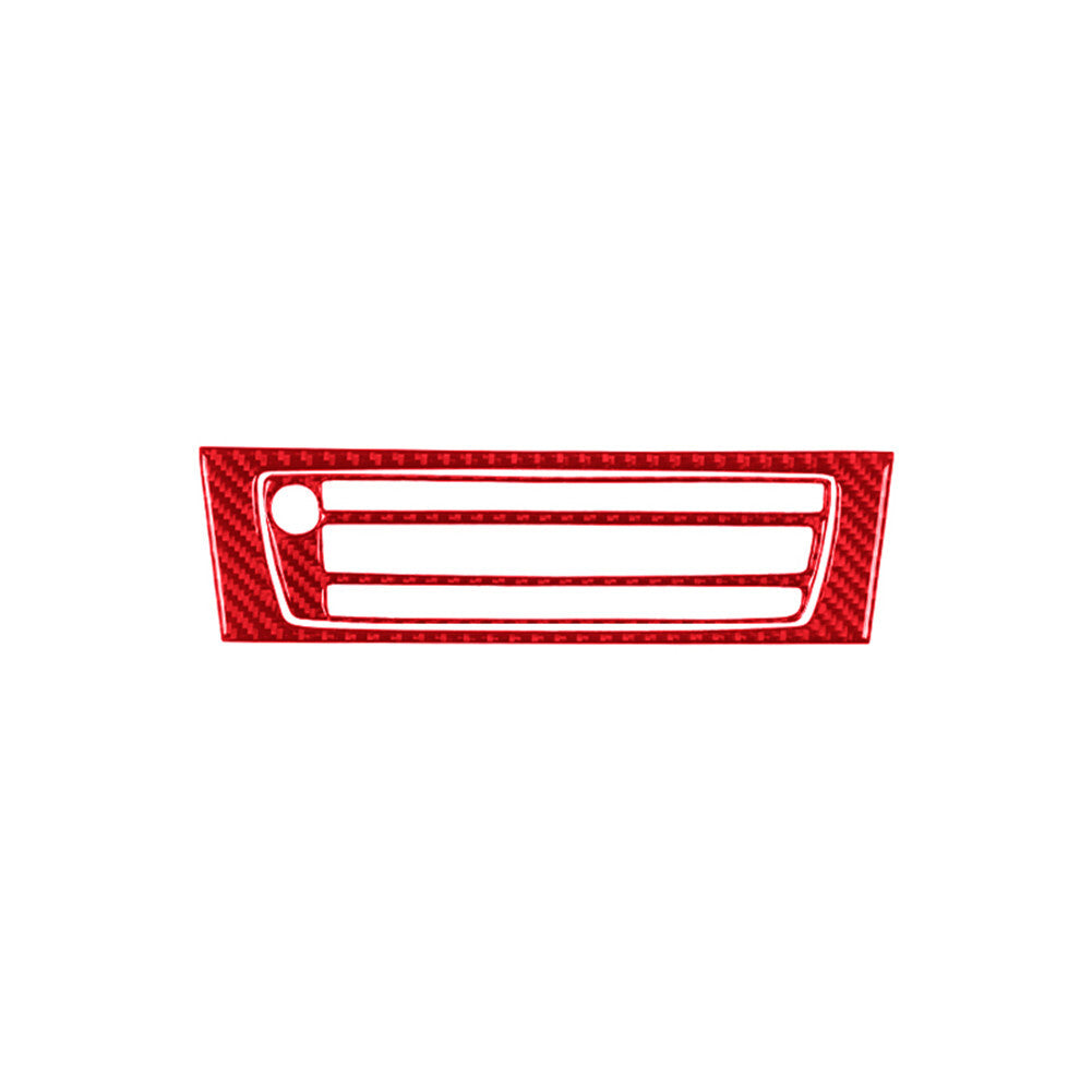 Red Central CD-Player Trim Cover for BMW 1 Series Convertible E82/E88 2008-2013