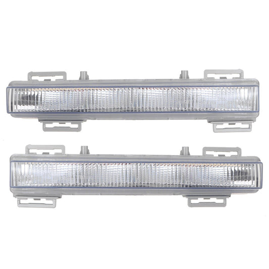 for Mercedes-Benz W166 ML350 1 Pair Front Daytime Running LED Light DRL Fog Lamp