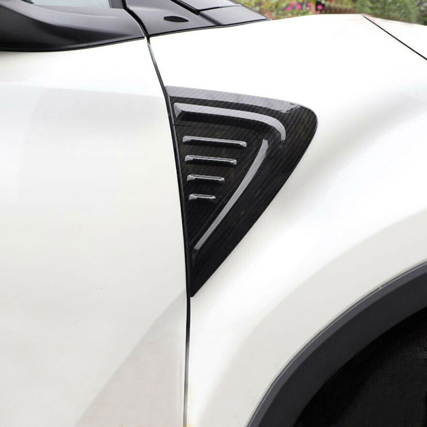 2X Carbon Fiber Look Side Body Molding Trim Cover For 2018-2022 for Toyota CHR C-HR