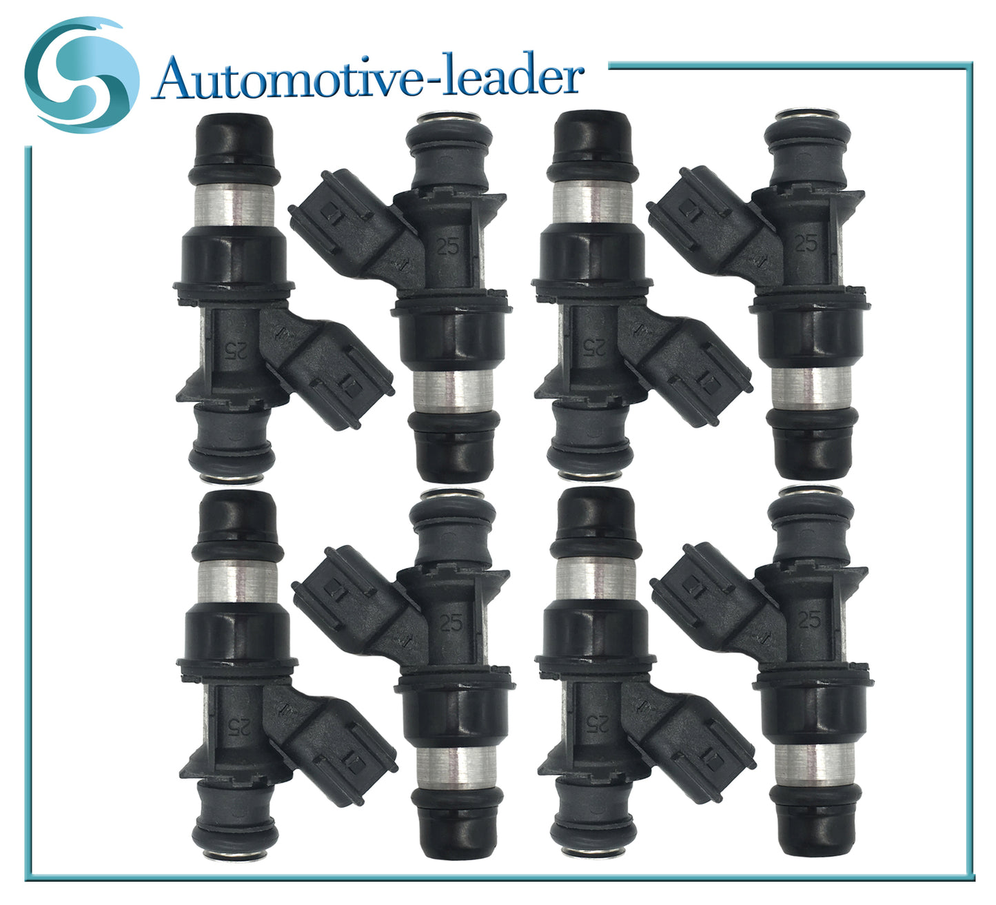 12580681 8Pcs Fuel Injector for GMC for Sierra for Yukon Envoy for Chevrolet Silverado Tahoe