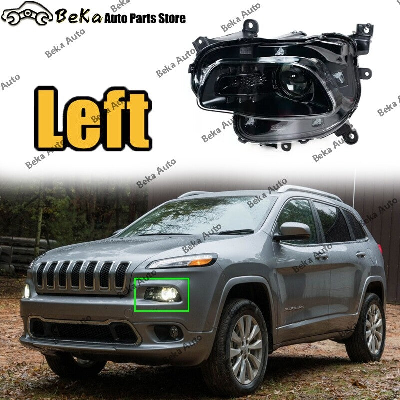 for Jeep Cherokee 2014 - 2018 Left Fog Light Front Bumper Light Assembly