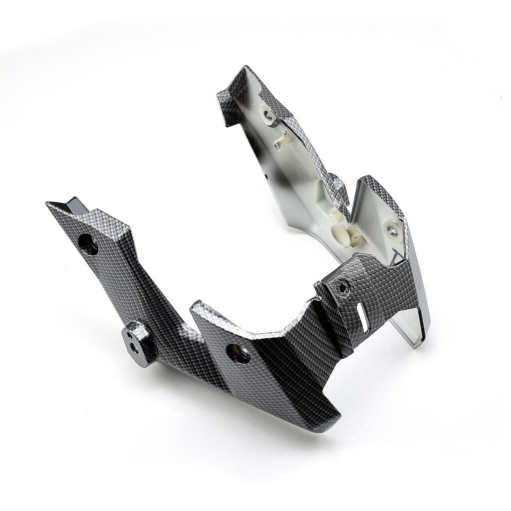 Motorcycle carbon fiber pattern shell Front Light Guard Cover 16-18 Monke MSX125