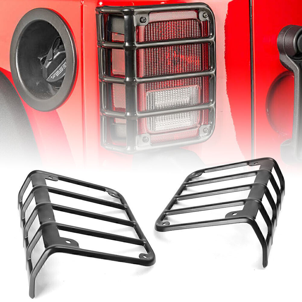 Taillight Cover Rear Light Cover For 2007-2017 for Jeep for Wrangler JK 2 Door  4 Door
