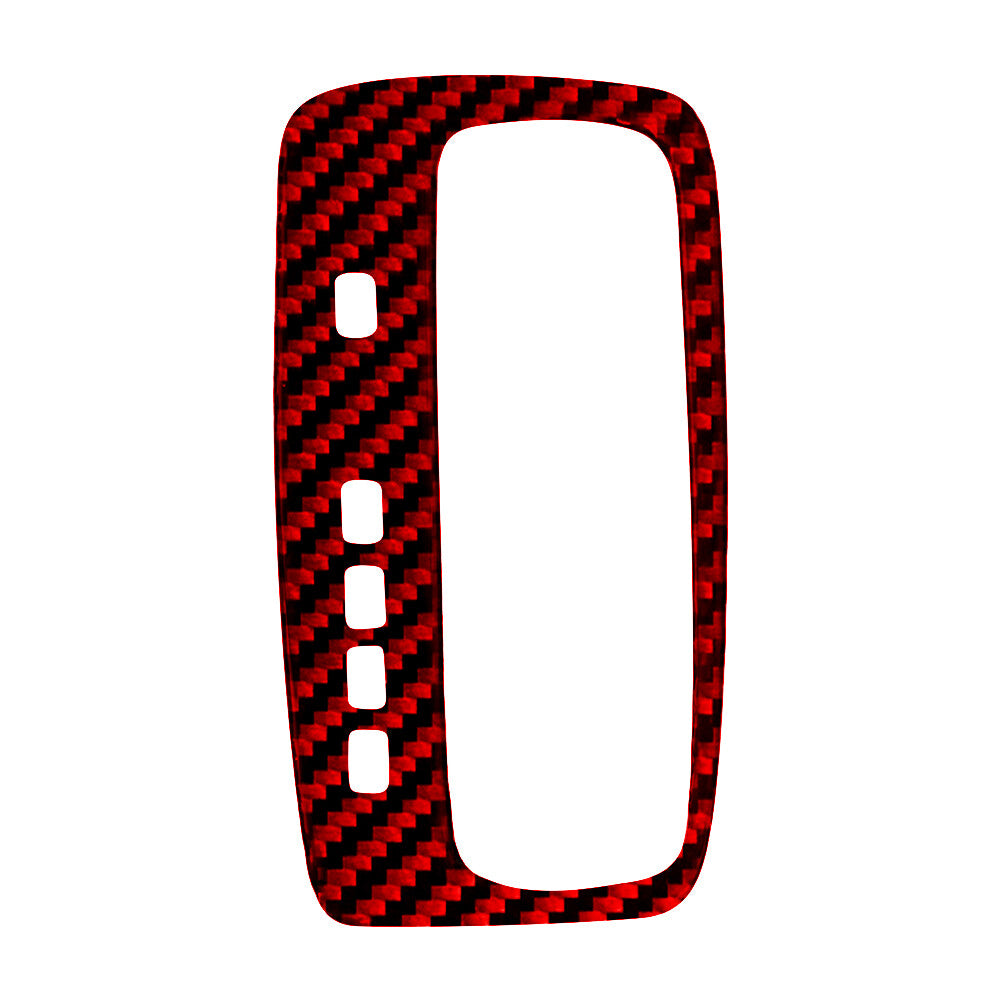 Red Carbon Fiber Gear Shift Inner Frame Trim for Honda Ridgeline 2017-2020 TypeB