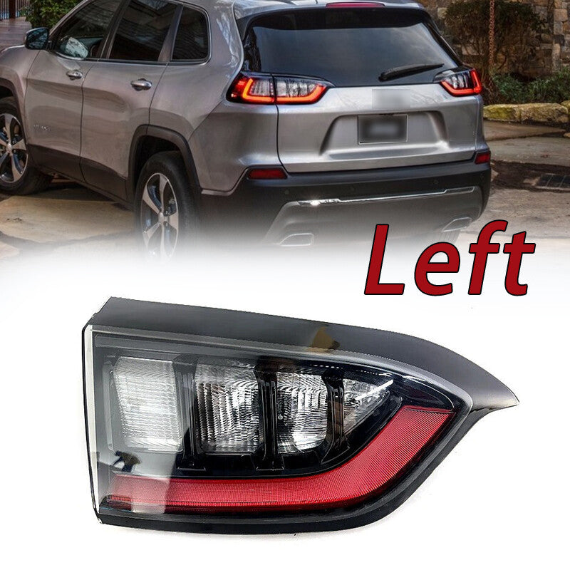Left for Jeep Cherokee 2019-2021 Inner LED Tail Light Rear Brake Stop Lamp